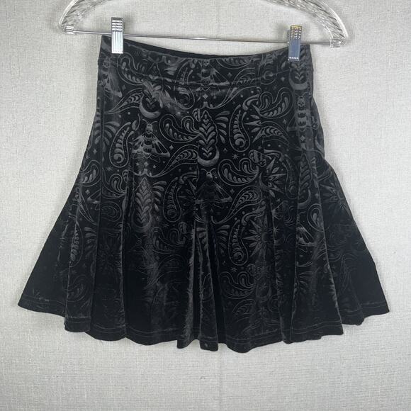 Killstar Dresses & Skirts - Kill Star Size XS Womens Velvet Whimsigoth Witchy Goth Fairy Grunge Mini Skirt